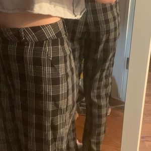 plaid pants from romwe